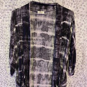 Tie dye women’s cardigan
